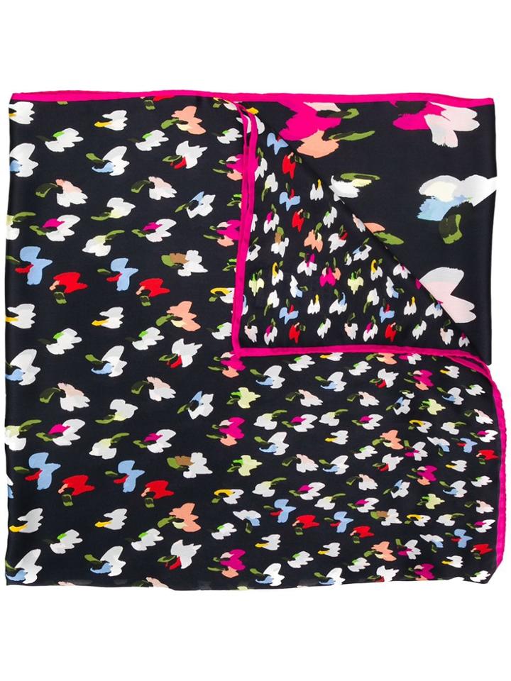 Escada Printed Scarf - Black