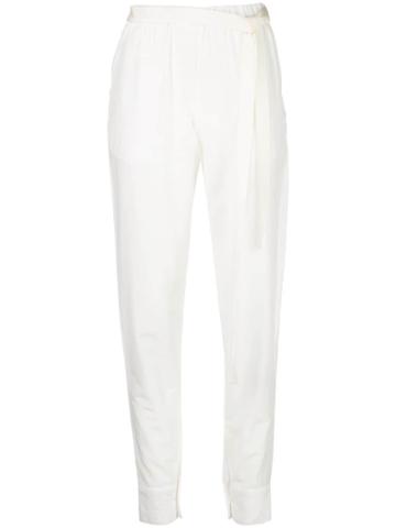 Dresshirt Tapered Trousers - White