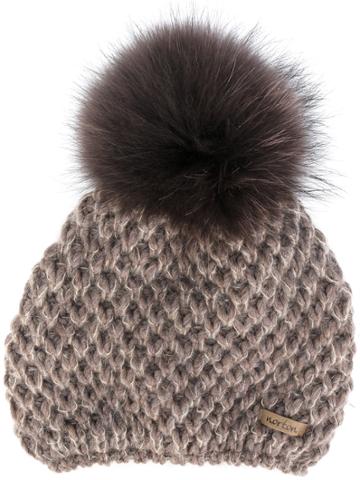 Norton Pom Pom Beanie - Brown
