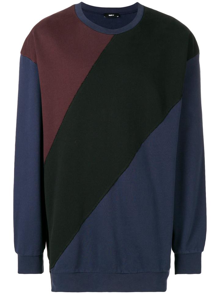 Yang Li Colour-block Fitted Sweater - Multicolour