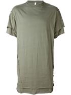 Damir Doma Tines Layered T-shirt, Men's, Size: L, Green, Cotton