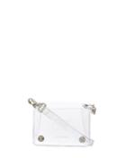 Nana-nana Transparent B7 Cross Body Bag - White