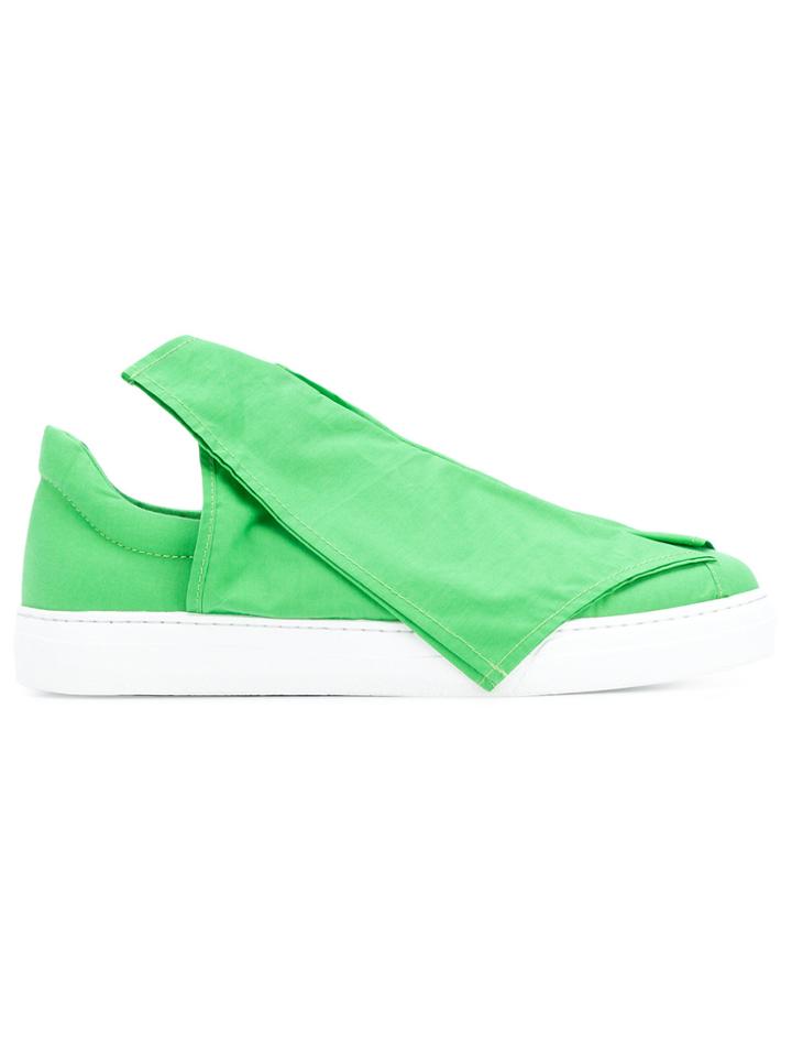 Ports 1961 Foldover Slip-on Sneakers - Green