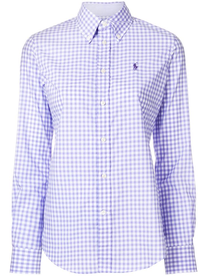 Ralph Lauren Checked Shirt - Pink & Purple