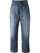 Marni Cropped Jeans, Women's, Size: 24, Blue, Cotton/linen/flax