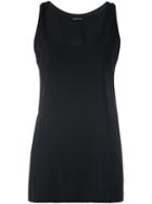 Ann Demeulemeester Classic Vest, Women's, Size: 42, Black, Rayon/spandex/elastane/silk
