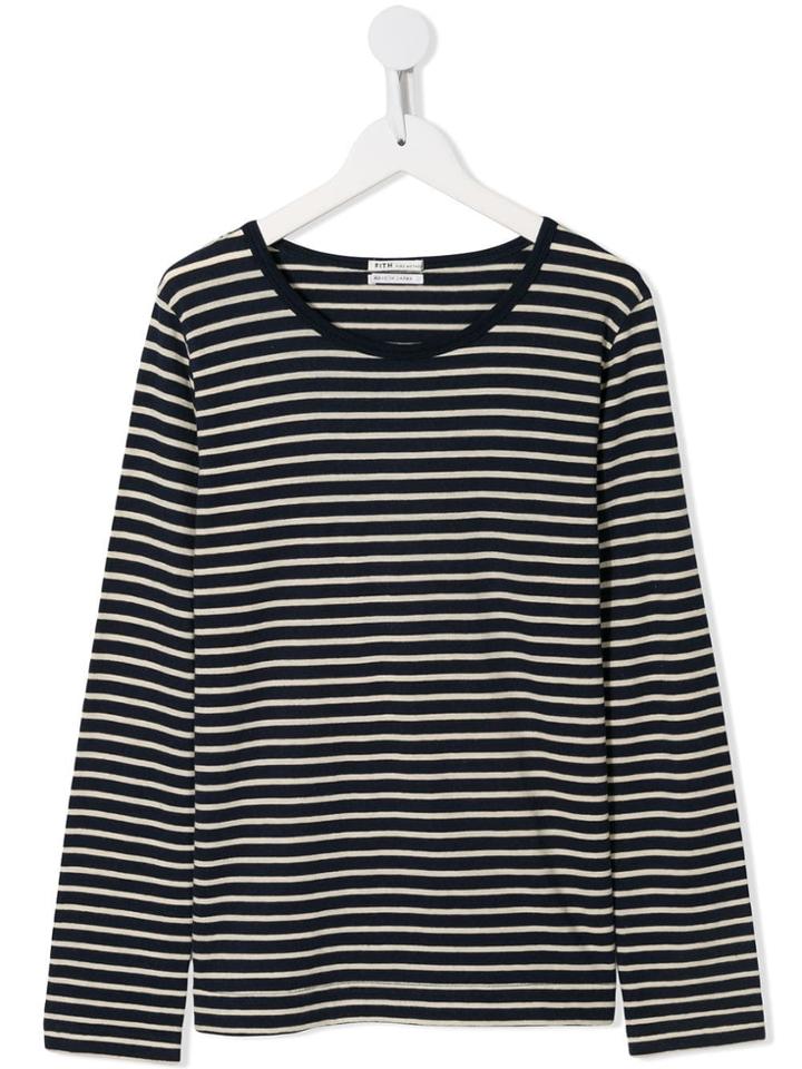 Fith Teen Striped T-shirt - Blue