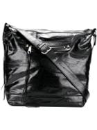Rebecca Minkoff - Varnished Shoulder Bag - Women - Calf Leather - One Size, Black, Calf Leather