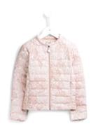 'ambrine' Floral Puffer Jacket, Girl's, Size: 6 Yrs, Pink/purple, Moncler Kids