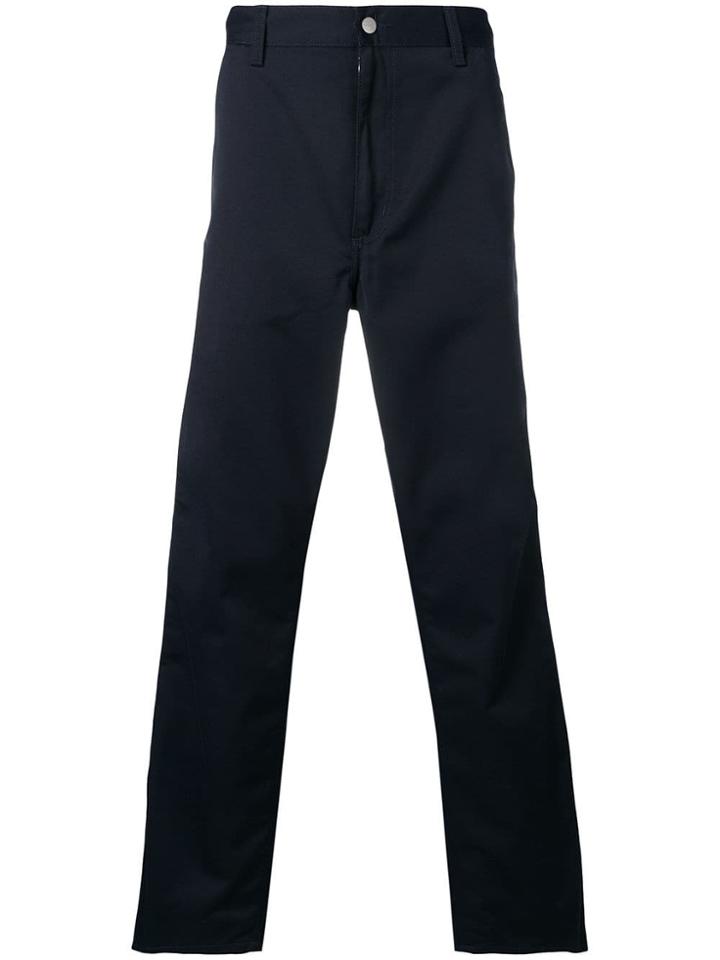 Carhartt Heritage Straight Leg Trousers - Blue