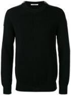 Givenchy Zip Shoulder Sweater, Men's, Size: Xs, Black, Cotton