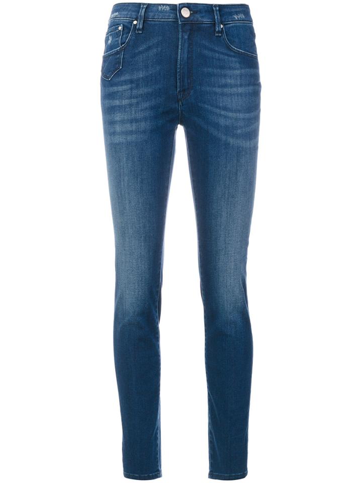 Don't Cry High-rise Skinny Jeans - Blue