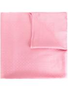Salvatore Ferragamo - Gancio Patterned Scarf - Women - Silk/wool - One Size, Pink/purple, Silk/wool
