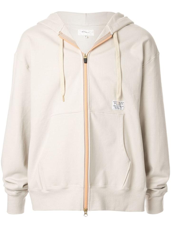 Makavelic Luminous Zipped Hoodie - White
