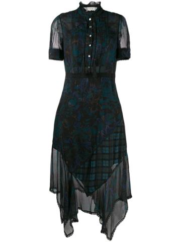 Coach X Kaffe Panel Long Dress - Blue