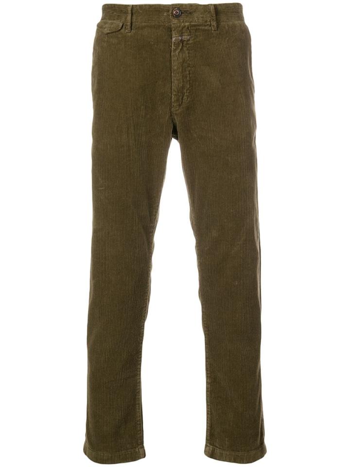 Closed Corduroy Fitted Trousers - Nude & Neutrals