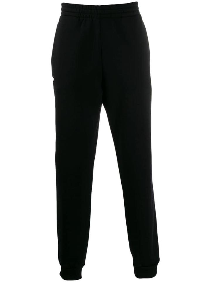 Msgm Logo Detail Track Pants - Black