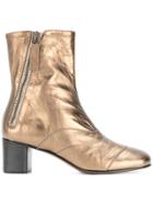 Chloé Lexi Ankle Boots - Metallic