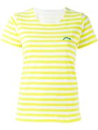 Société Anonyme Striped T-shirt, Women's, Size: M, Yellow/orange, Cotton