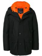 Woolrich Padded Buttoned Jacket - Black