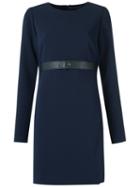 Olympiah - Long Sleeves Dress - Women - Cotton/polyester - 36, Blue, Cotton/polyester
