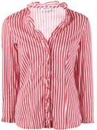 Liu Jo Stripe Fitted Blouse - Red