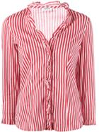 Liu Jo Stripe Fitted Blouse - Red