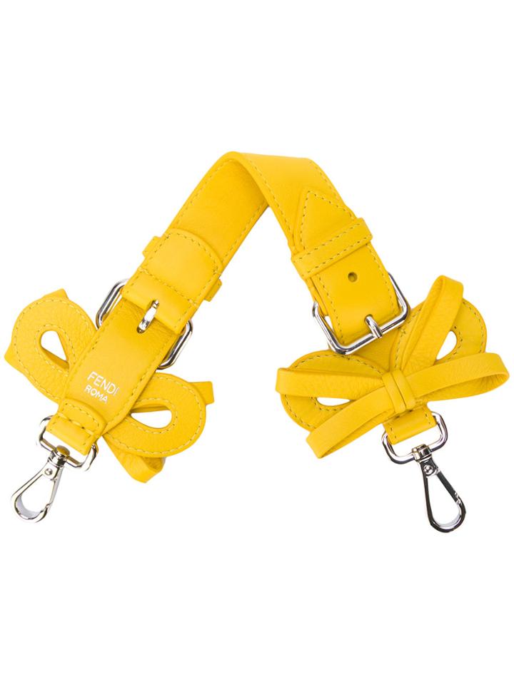 Fendi Strap You Interchangeable Strap - Yellow & Orange