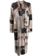 Masnada Oversized Knitted Top - Neutrals