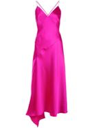 Jill Jill Stuart Embellished Strap Slip Dress - Purple