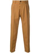 Pt01 Cropped Trousers - Neutrals