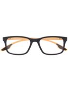 Prada Eyewear Square Glasses - Black