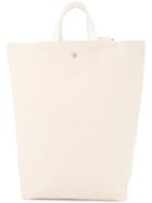 Cabas Tote Backpack - White