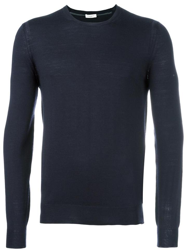 Paolo Pecora Crew Neck Jumper, Men's, Size: Small, Wool
