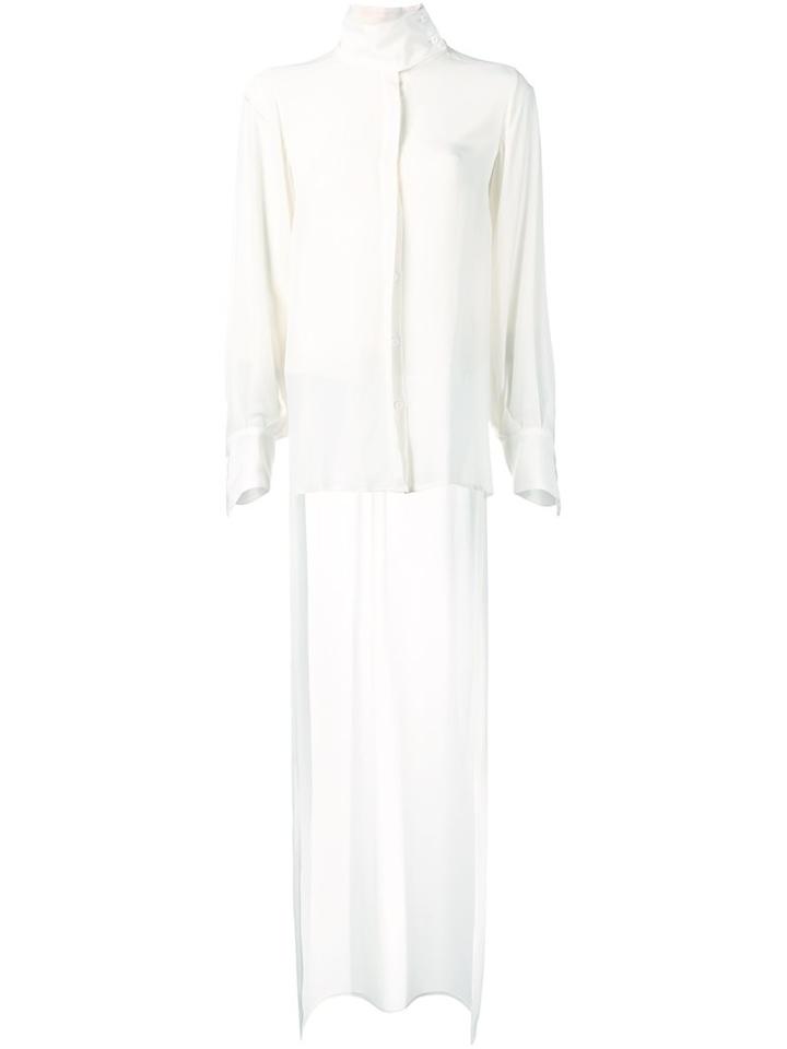 Strateas Carlucci High Stand Collar Shirt