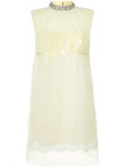 Marc Jacobs Sequin Lace Dress - Yellow & Orange