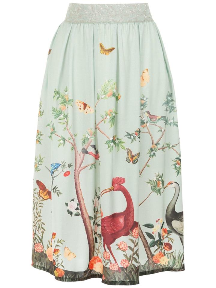 Cecilia Prado Vilma Midi Skirt - Green