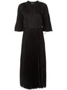 Ginger & Smart Provincial Sunray-pleated Dress - Black