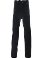 Yohji Yamamoto Vintage Corduroy-effect Trousers, Men's, Size: Medium, Black