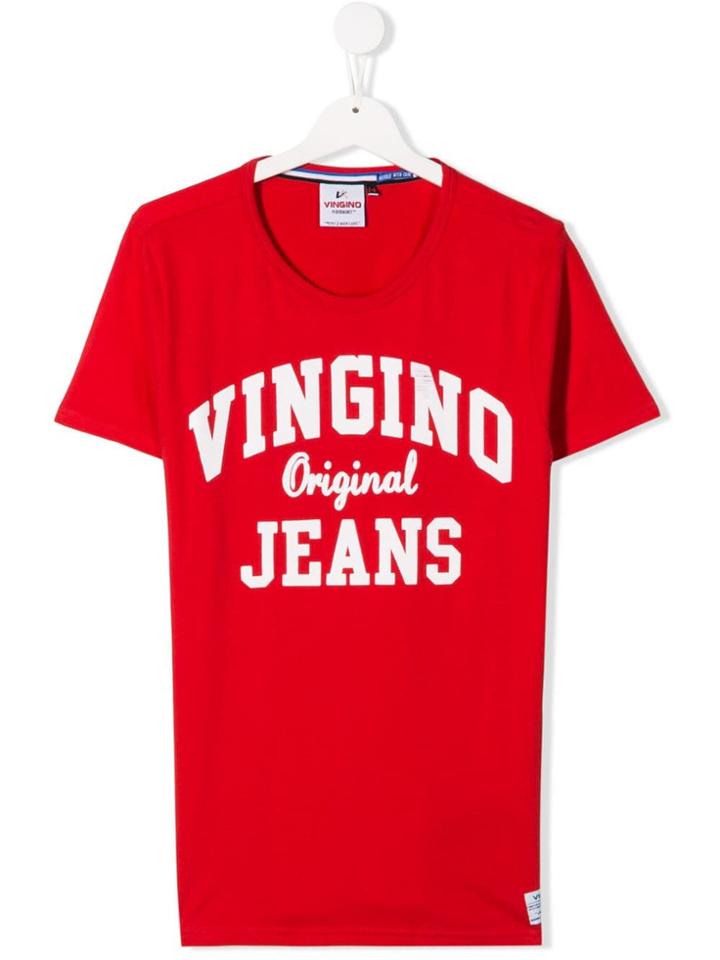Vingino Teen Logo T-shirt - Red