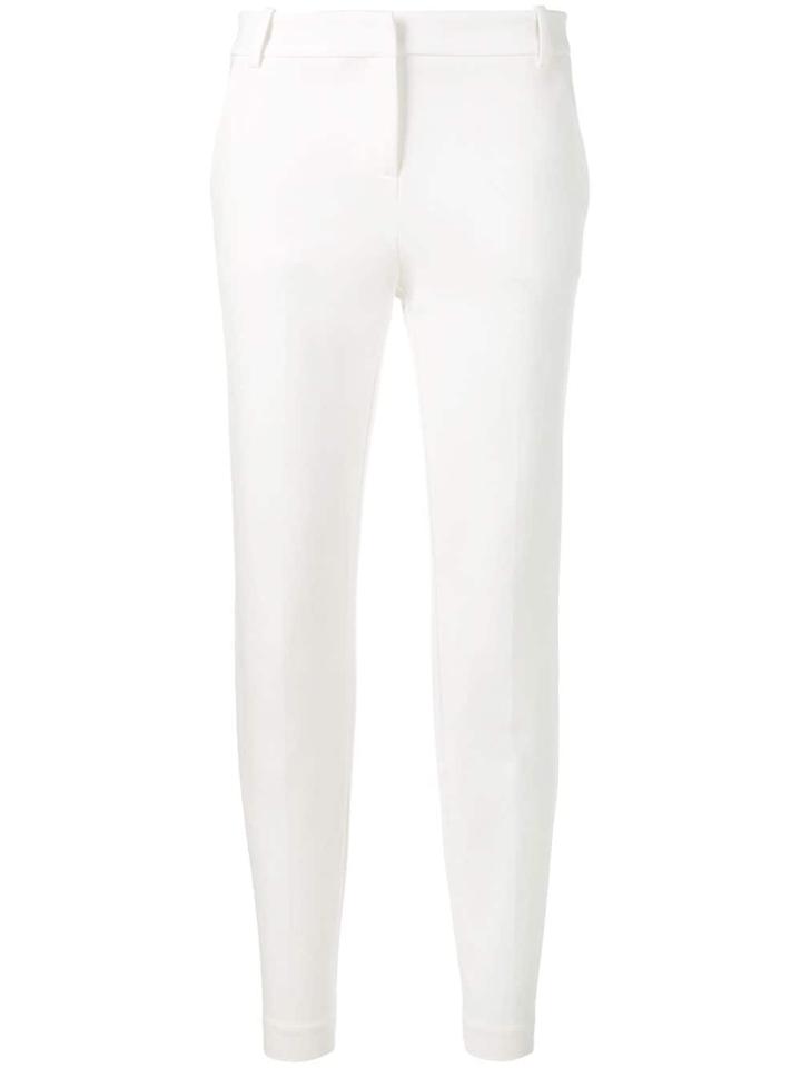 Pinko Skinny Cigarette Trousers - White