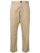 Dsquared2 High-waisted Chino Trousers - Neutrals