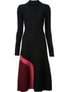 Novis Flared Sweater Dress, Women's, Size: Large, Black, Polyamide/wool