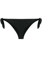 Moschino Side Tie Bikini Bottoms - Black