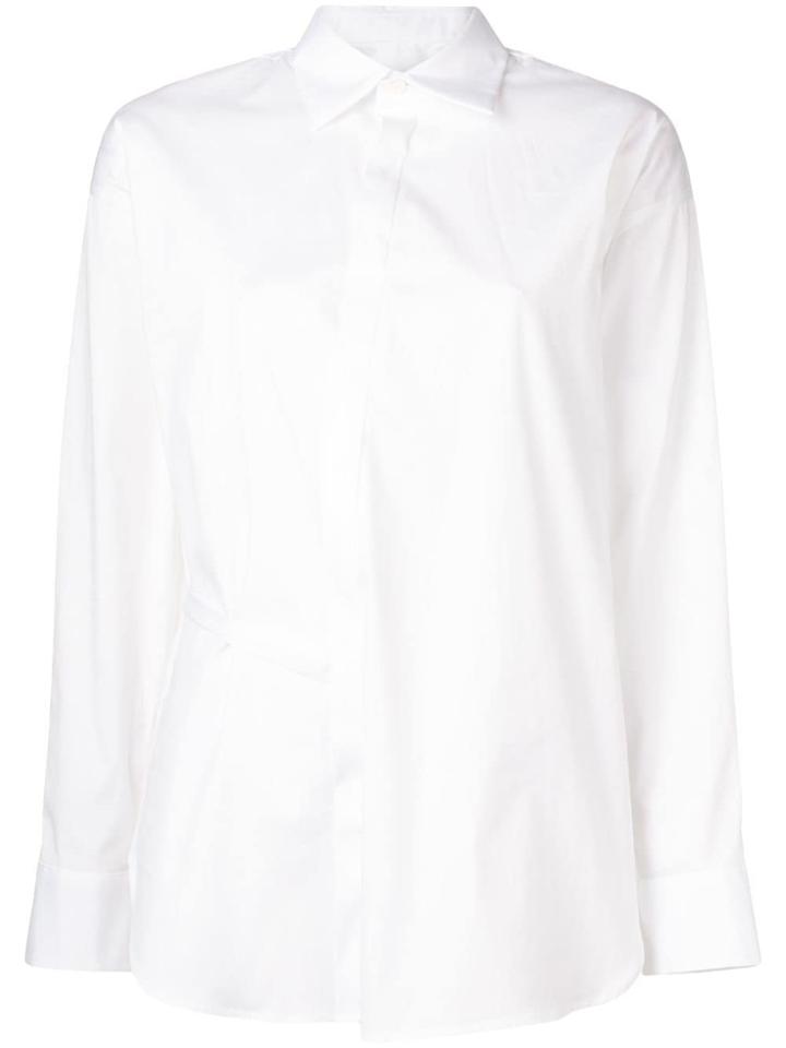 Dsquared2 Plain Asymmetric Shirt - White
