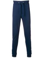 Alpha Industries Side Stripe Track Trousers - Blue