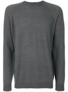 Giorgio Armani Crewneck Knit Pullover - Grey