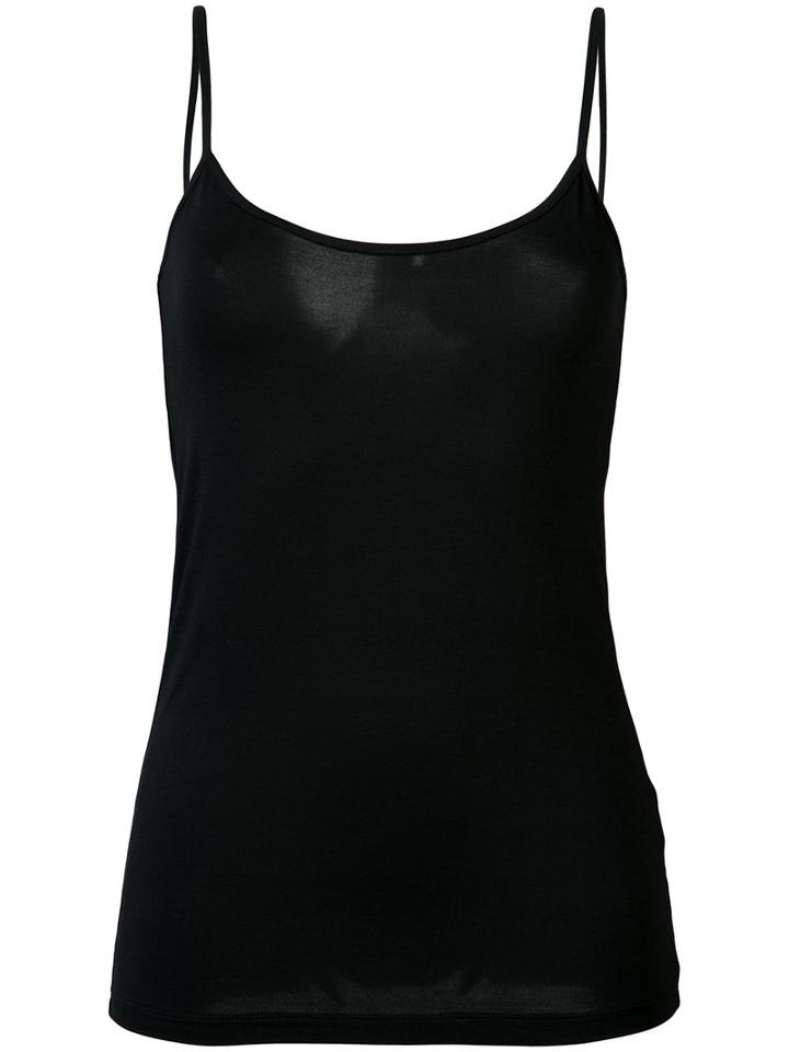 Majestic Filatures - Cami Top - Women - Spandex/elastane/viscose - 2, Women's, Black, Spandex/elastane/viscose