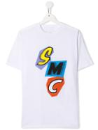 Stella Mccartney Kids Teen Logo Initial Print T-shirt - White