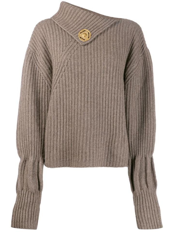 Jw Anderson Ribbed Jumper - Neutrals